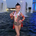 Noemi Cuocci, la baby ballerina di Cerignola, porta a casa 4 medaglie d’oro