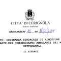 Sindaco Metta: Ordinanza Sindacale, raccolta e rimozione dei rifiuti da parte degli ambulanti del mercato settimanale del mercoledì e del venerdì.