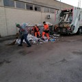 Ripulita dai rifiuti l’area antistante ed il parcheggio dell’Ospedale Tatarella di Cerignola