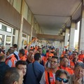 Protestano a Bari gli operatori sanitari