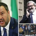 Salvini e Emiliano, parole pesanti, M5S contro Emiliano