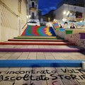 Piazza del Cinquecentenario a Cerignola rinasce tra colori e nuovo arredo urbano