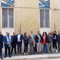 Inaugurato a Stornara il murales sul Municipio, avviato il gemellaggio con la città di Procida