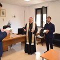 Vigilia di San Michele a Cerignola: il Vescovo Fabio visita il Commissariato di Polizia di Stato