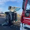 Cerignola, auto si ribalta sull'A14: due persone ferite