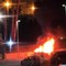 Furgone incendiato nella notte in via Adamello