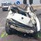 Incidente sulla SS16, auto distrutta dopo il ribaltamento: conducente soccorso d’urgenza