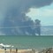 Incendio a Manfredonia, fumo visibile da Cerignola