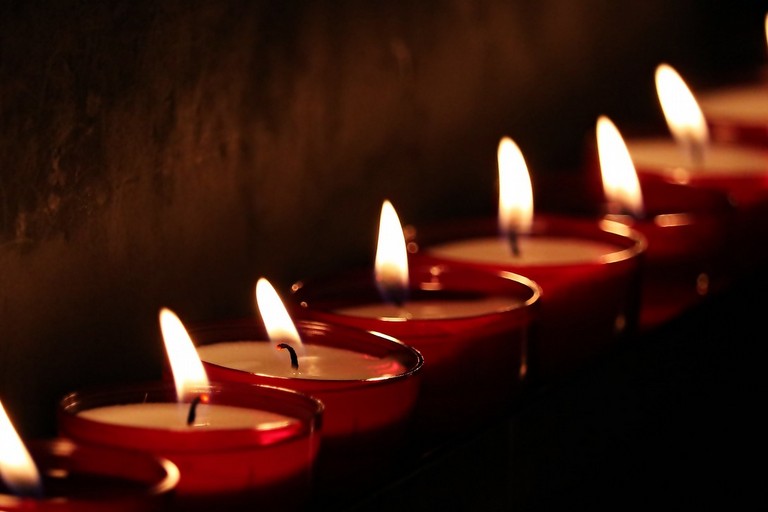 candele preghiera