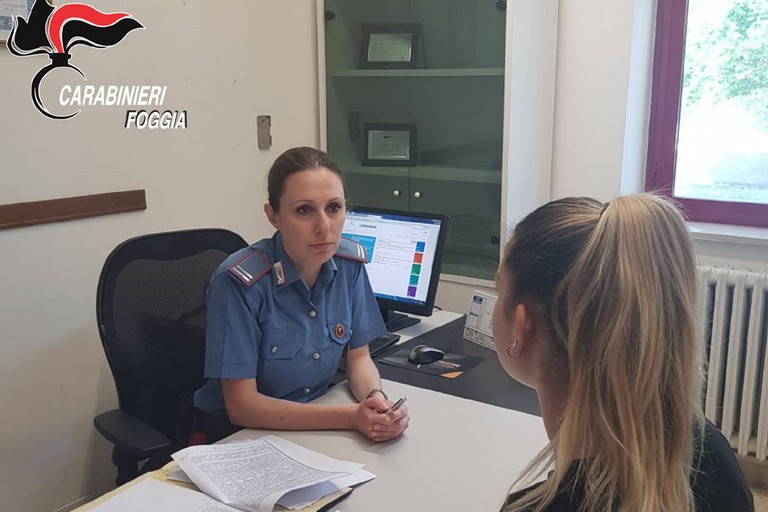 Carabinieri a tutela delle donne