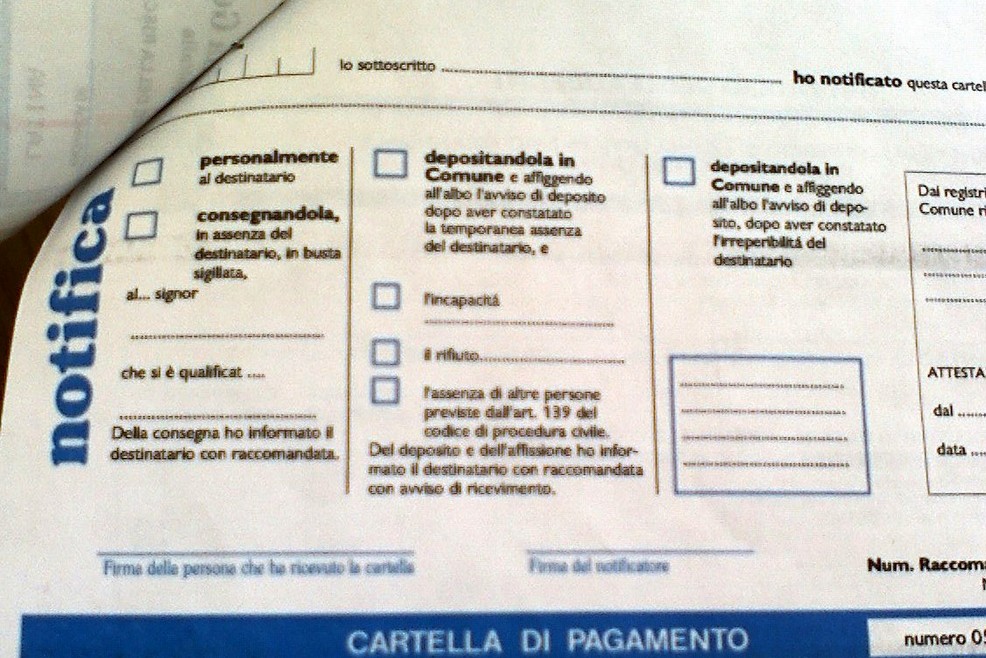 Cartelle Equitalia e ingiunzioni di pagamento