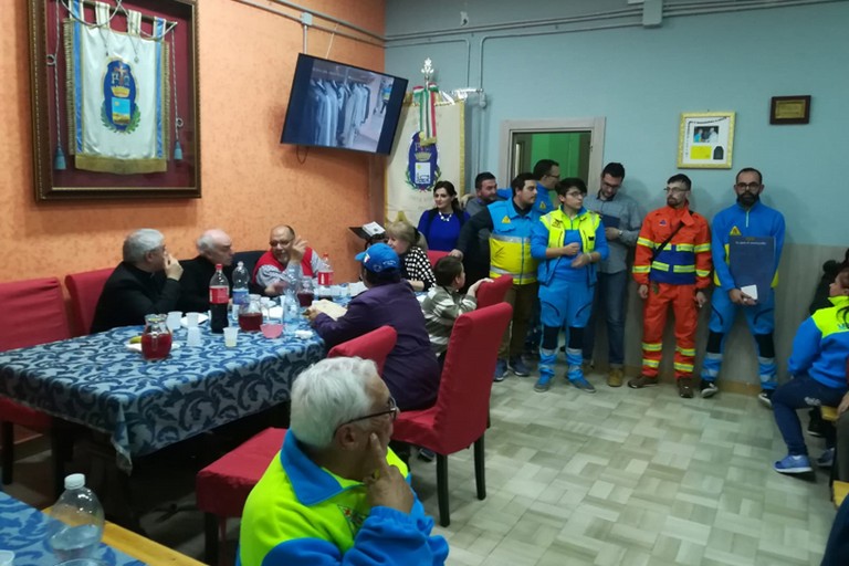 Cena Sociale Misericordia con Vescovo