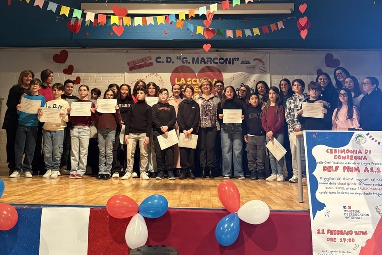 Certificazioni DELF per gli ex alunni della “Marconi” di Cerignola