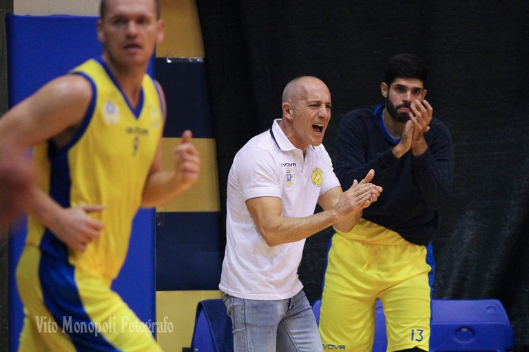 Coach Federico Santoro. <span>Foto Vito Monopoli</span>