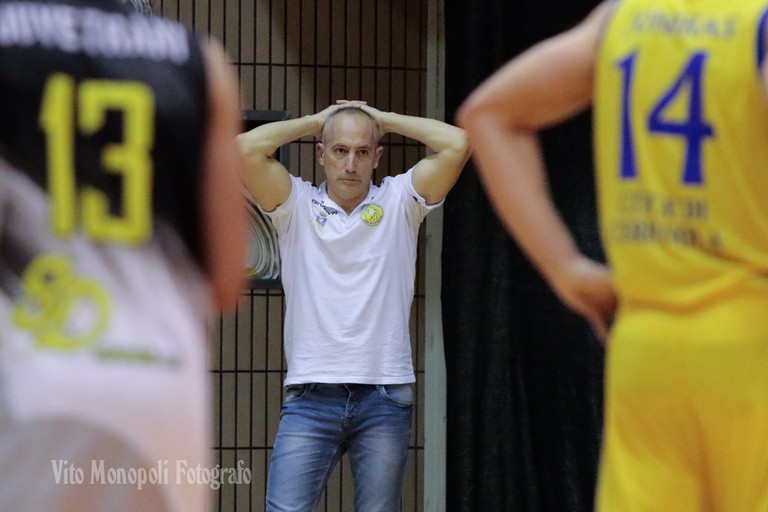 Coach Federico Santoro. <span>Foto Vito Monopoli</span>
