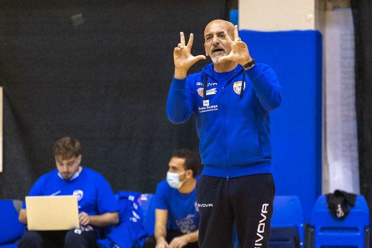 Coach Marcello Sarcinella. <span>Foto Vito Monopoli</span>