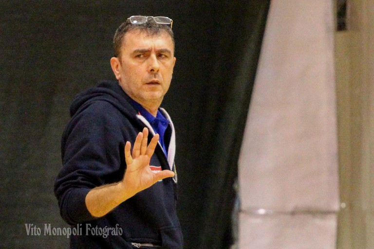 Coach Marco BrevIglieri. <span>Foto Vito Monopoli</span>