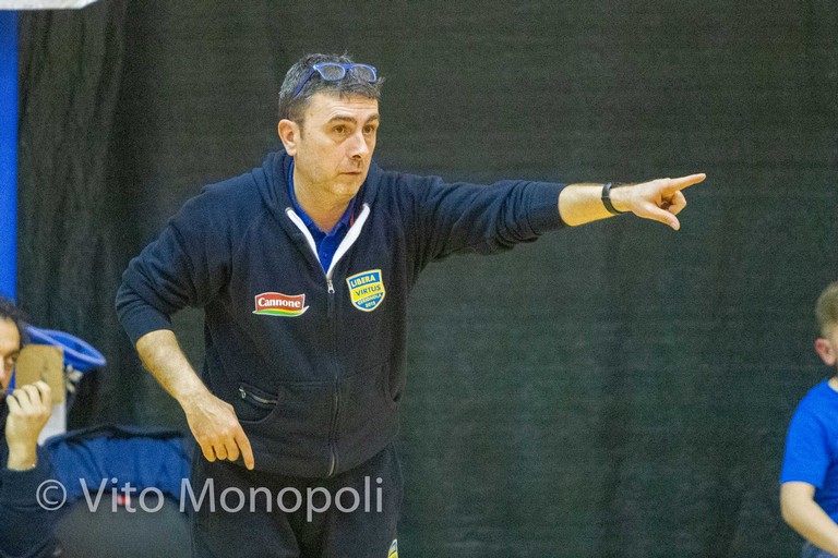 Coach Marco Breviglieri. <span>Foto Vito Monopoli</span>