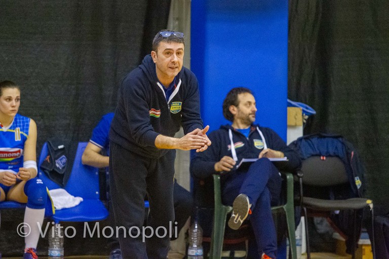 Coach Marco Breviglieri. <span>Foto Vito Monopoli</span>