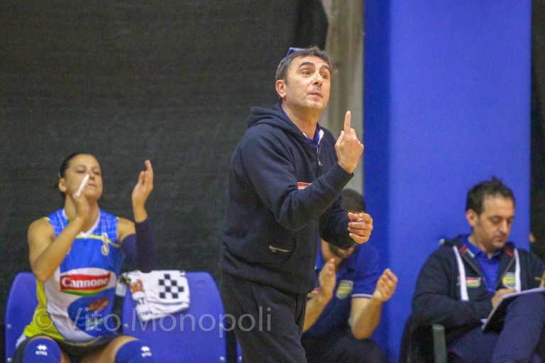 Coach Marco Breviglieri. <span>Foto Vito Monopoli</span>