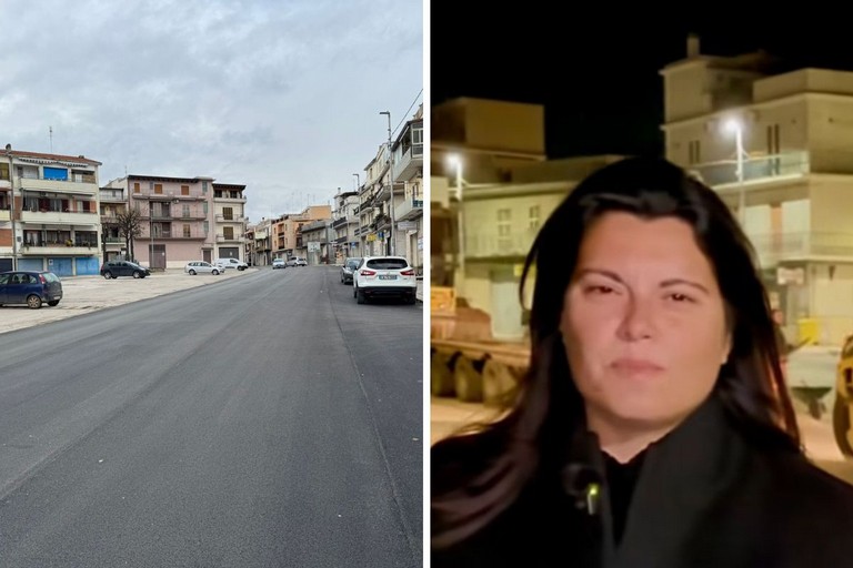 Viale di Ponente a Cerignola