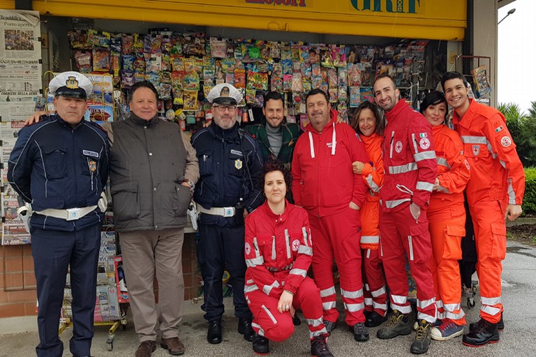 Croce Rossa, Polizia Municipale e Vincenzo Erinnio