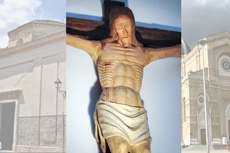 Corcificco Ligneo da Chiesa Madre a Duomo