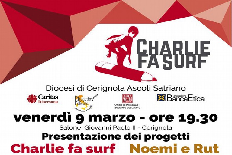 Convegno “Charlie fa surf” e “Noemi e Rut”