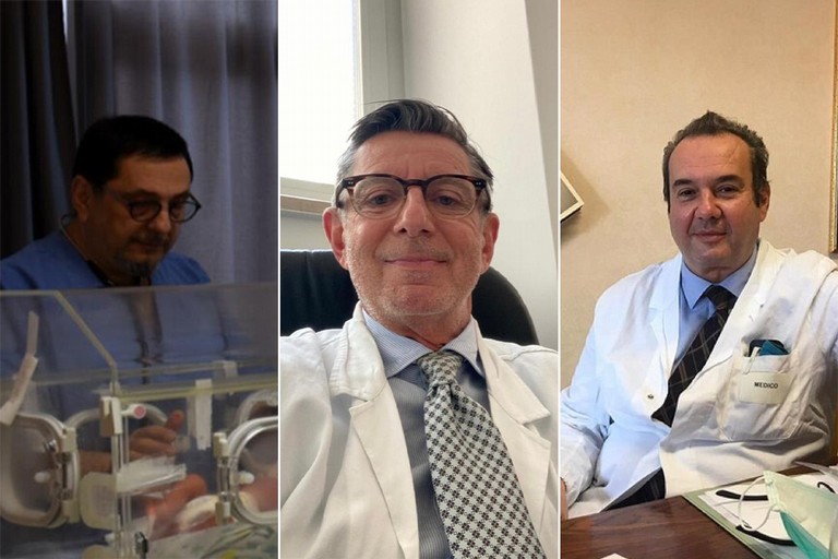 Dott Gianfranco Maffei prof Luigi Nappi prof Lorenzo Lo Muzio