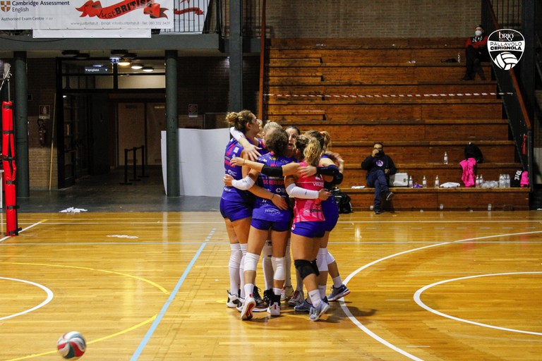 Esultanza Pallavolo Cerignola. <span>Foto Pallavolo Cerignola</span>