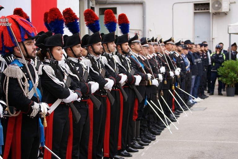 La Festa dell'Arma nella sede del Comando dei Carabinieri di Foggia