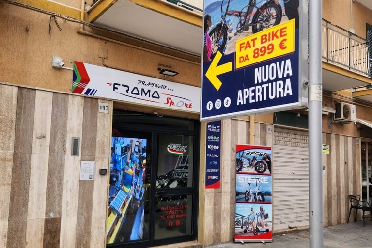 frama sport bisceglie nuova apertura