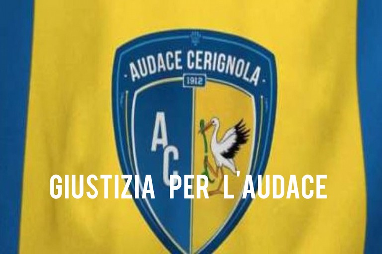 Giustizia per l'Audace Cerignola