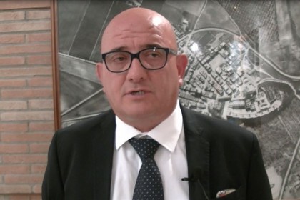 Il presidente della Polisportiva Sporting Ordona Mariano Tarantino JPG