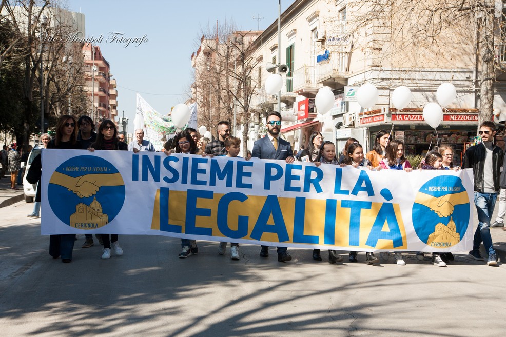 INSIEME PER LA LEGALITA'. <span>Foto Vito Monopoli</span>