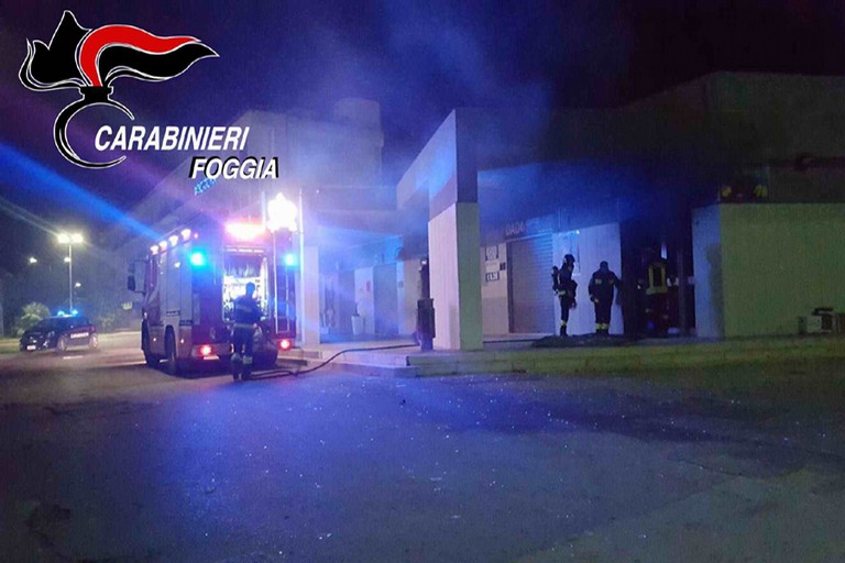 Incendio a San Ferdinando di P.