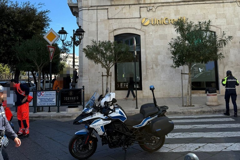 La tentata rapina a Molfetta
