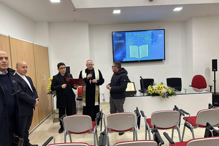 inaugurazione biblioteca diocesana