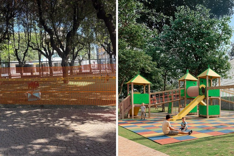 Lavori Villa Comunale Cerignola