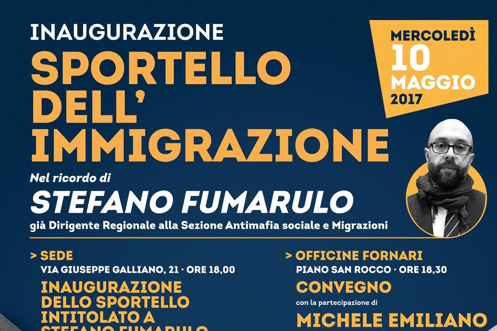 Manifesto Sportello Immigrati