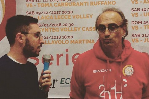 Intervista a Coach Pino Tauro | Errico Tecnomaster.biz Fenice Volley