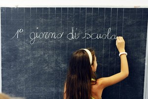 inizio anno scolastico. <span>Foto Antonio Dilorenzo</span>