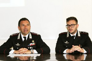 Conferenza stampa Carabinieri