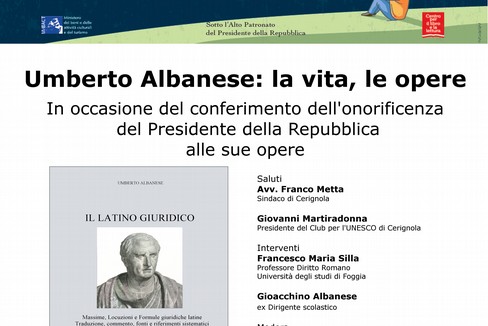 Convegno per Umberto Albanese