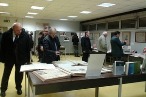 inaugurazione mostra di vittorio