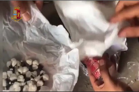 Video sequestro cocaina a Cerignola