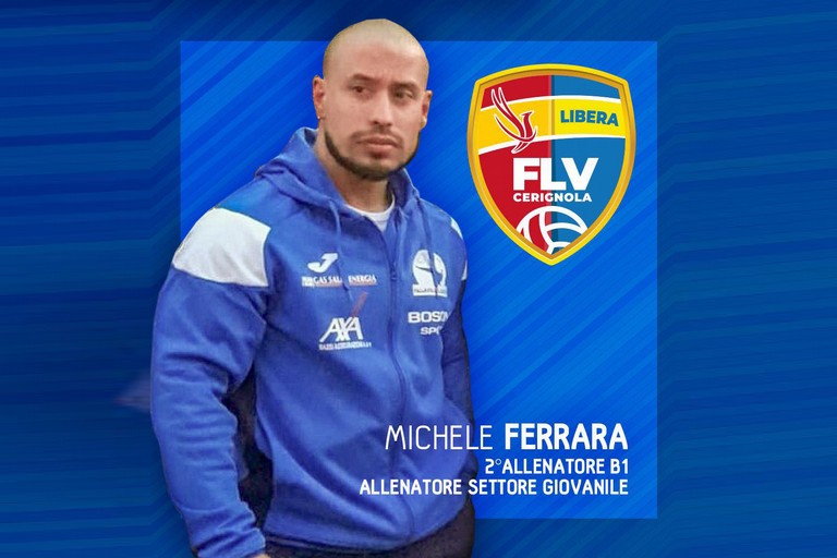 Michele Ferrara, nuovo viceallenatore della FLV Cerignola. <span>Foto FLV Cerignola </span>