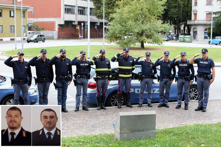 Poliziotti uccisi a Trieste