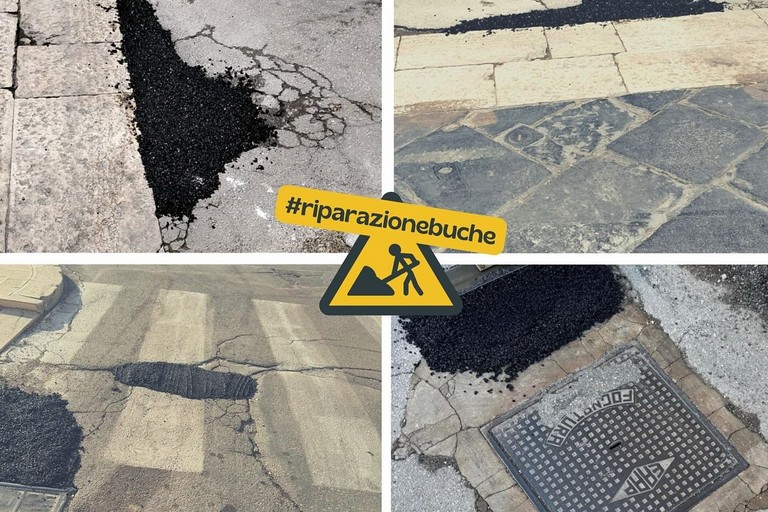 riparazione buche