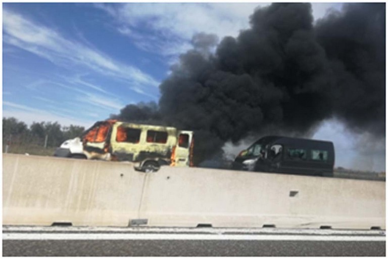 Scontro tifoserie Bari e Lecce